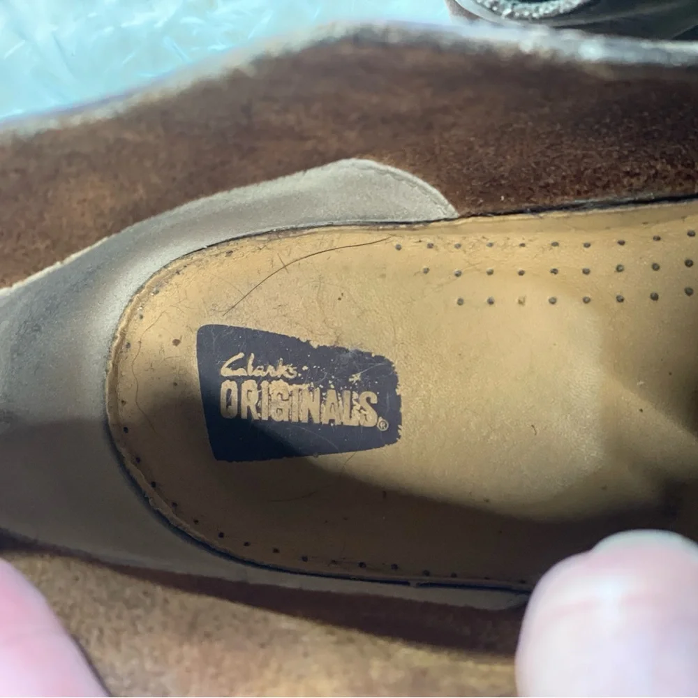 Clarks Brown Leather Desert Chukka Ankle Lace Up Boots